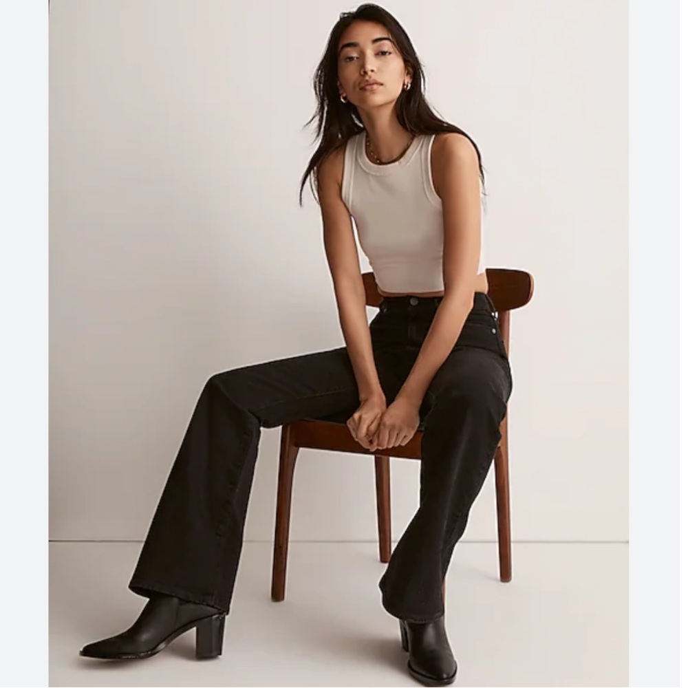 Madewell The Perfect Vintage Flare Jean in Sherborn Wash